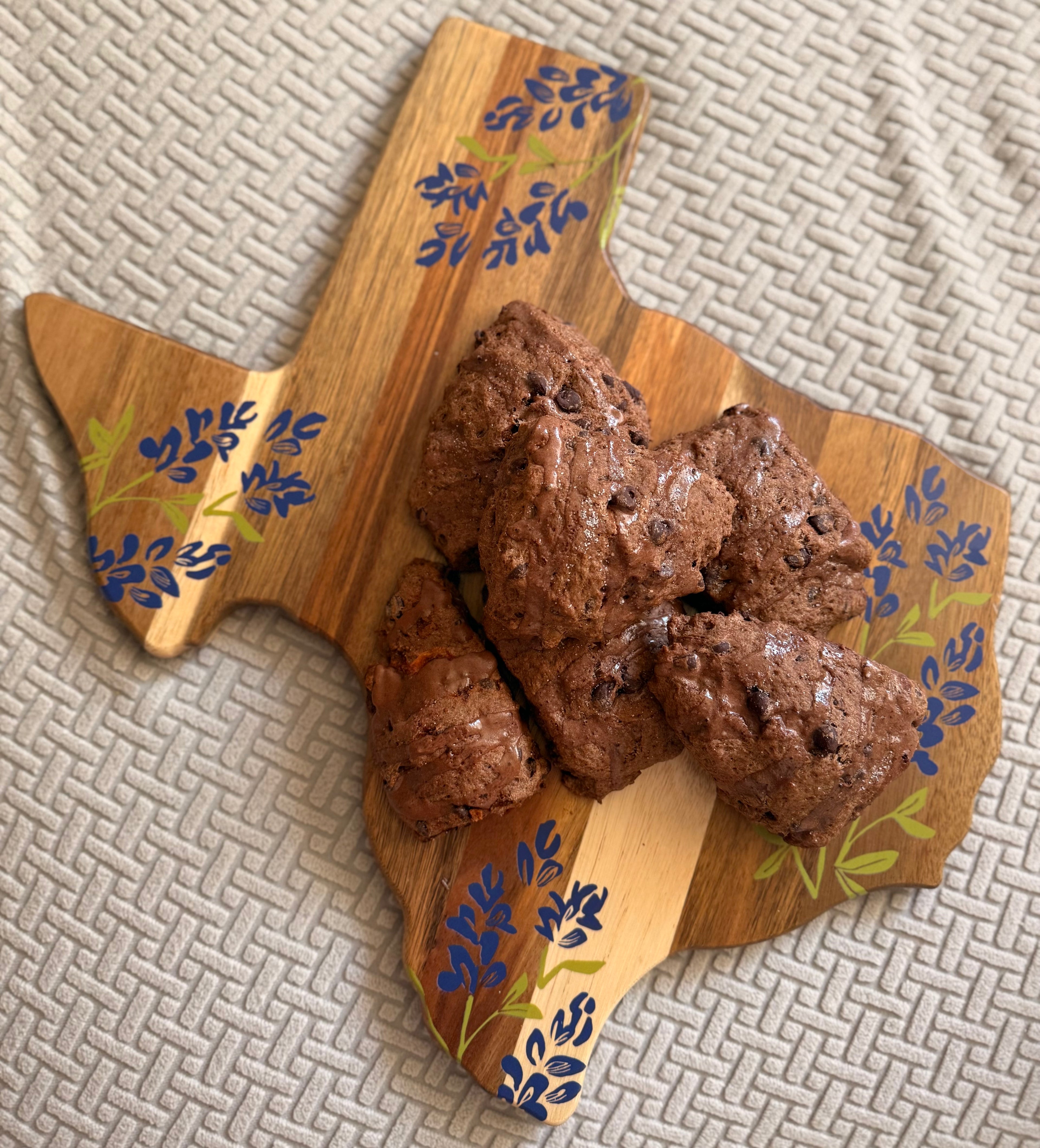 Strawberry Chocolate Sourdough Scones